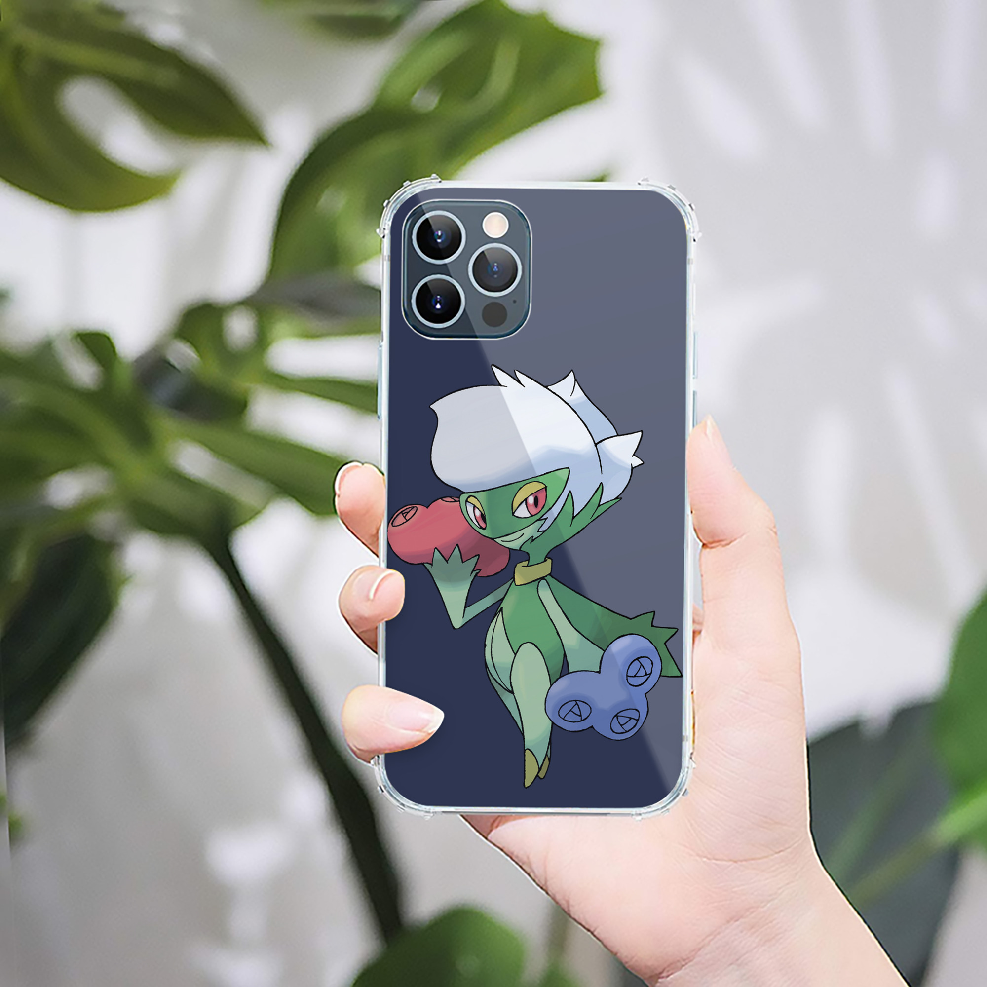 （画像用） ポケットモンスター Pokémon 【iPhone 12シリーズ対応】透明スマホケース（クリアソフトケース）